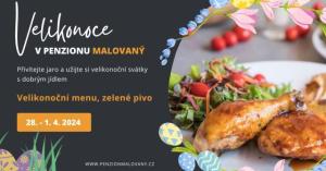 Pozvánka na Velikonoce - Penzion Malovaný
