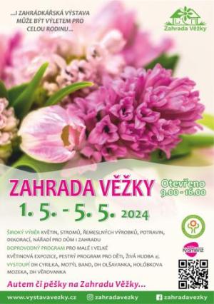 Zahrada Věžky 1.5 - 5.5.2024