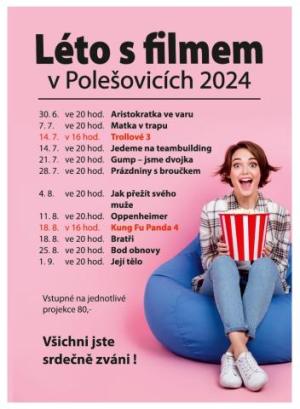 Letní kino Polešovice 30.6.2024