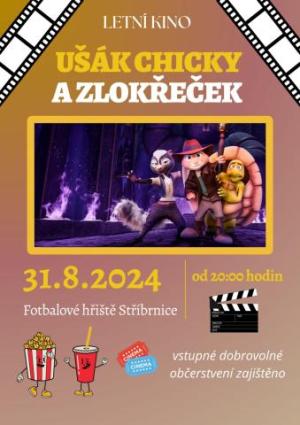 Kino Stříbrnice 31.8.2024