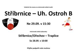 Mistrovské utkání SK Stříbrnice 28.9. - 29.9.2024