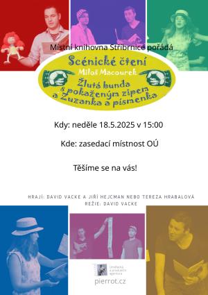 Scénické čtení v Místní knihovně  1