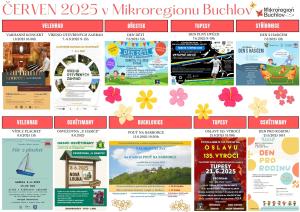 Akce v Mikroregionu buchlov v měsíci červnu 2
