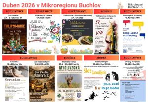 Přehled akcí v Mikroregionu Buchlopv v dubnu 2026 1